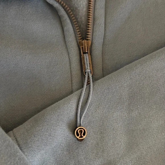 Lululemon Light Blue full length scuba - Picture 5 of 6